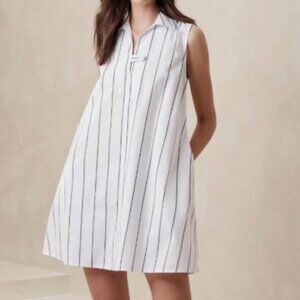 Banana Republic Poplin Mini Dress NWT